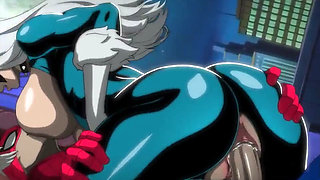 Spider Man Destroyed Black Cat Tight Pussy & Cummed Deep Inside