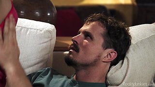 Saucy teen mind-blowing porn video