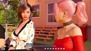 Romantic outdoor kiss leads to steamy cougar hookup