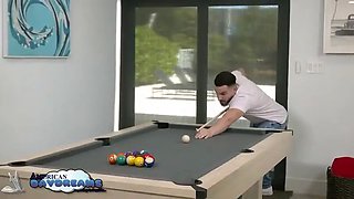 Sasha Pearl Pool Bet Fantasy: Peter Misses the 8-ball and Fucks Her in His Wild Naughty Wet Dream