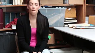 Teen thief gets punished for stealing: Missonary, Babe  Small Tits Porn