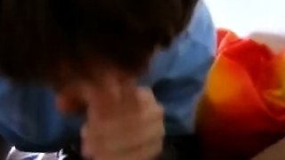 Deep-Throating American-Australian MILF