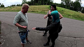 Dominatrix Date/ Loose Slave Gets What He Deserves