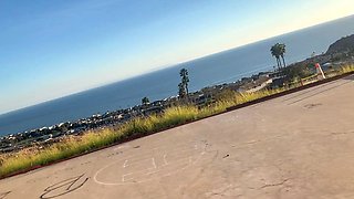 Blowjob and cum on big boobs