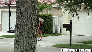 Pervs on Patrol - Fit Blonde Victoria Wilde Loves Post Workout Dicking