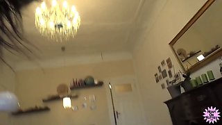 Skinny Russian Has Fun with the French Colossus