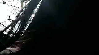 Close up POV of teen sucking cock