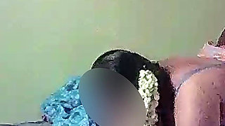 Hard Doggy Style Pussy Creampie Fucking Sexy Indian Wife in Bra & Saree