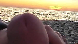 350 Flashing My Cock in Front of My Stepdaughter at Sunset in...elps Me Cumshot in Front of Everyone - Real Sex Risky