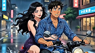 Flat Mein Nayi Aayi Modern Ladki Ne Mujhe Pehli Raat Hi Seduce Kar Liya ( Ai generated )