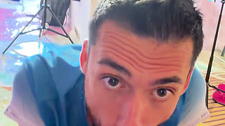 Hot Stepdaddy with Massive Cock Fucks Hard Femboy with Big Ass