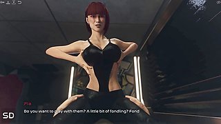 Story, visual novel, cartoon 3d