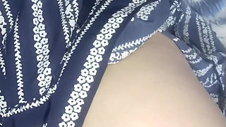 Wife gives a and splits her legs