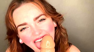 Amateur redhead Russian teen