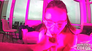 Vanessa Klein Gives a Perfect Deepthroat Blowjob