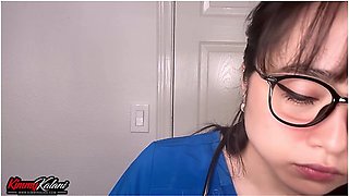 Asian Nurse Medical Exam & Cures Penis -asmr Face Sitting With Kimmy Kalani