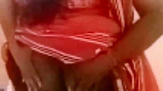 Desi Indian Tamil BBW Wife Latha Standing Hug Ass Squeeze & Pussy Lick by Financier for Debt Pay!