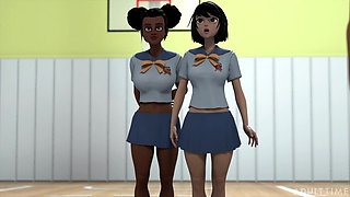 Hentai Sex School Episode 3 - Hentai Student Eats Out His Teacher's Perfect Pussy Until She Orgasms!