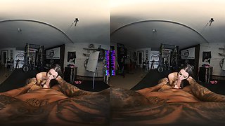 PURITYVR Sex in the gym with Dahlia