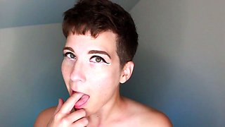 Fetish bj cum swallowing all in close up