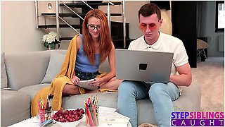 Horny Redhead Lucianna Lucci Spreads Her Legs Just As Wide As Her School Books - S28:e6