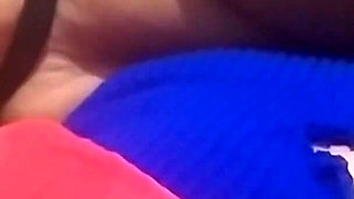 Busty Wife Unknowingly Sucks Two Cocks and Swallows Cum