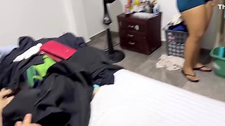 Maid Asks For A Raise And Has To Clean My Milk - Pov