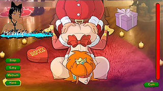 A Dick Before Christmas - Daisy has prepared some naughty fun when Santa comes in and spreads her cheeks
