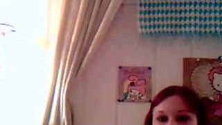 Pregnant Redhead's Solo Show