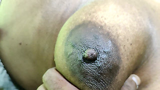 Breathtaking milf with huge boobs and cum on pussy