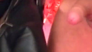 Blonde Slut Francesca Harcore Black Boots