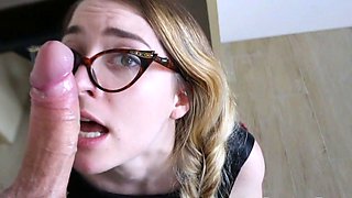 Domino Faye - Office POV BJ Working For Mr Gunderson