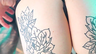 Alt Babes with Pierced Pussies Strap on Anal Fuck