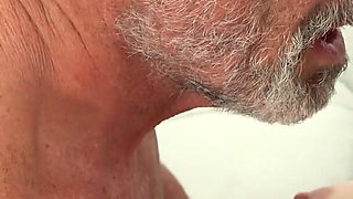 Masha Ray is satisfied with her nasty old fucker Nico