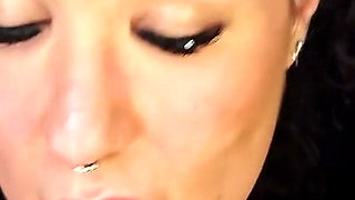 Italian Girl Ass Fucked and Slapped and Spat in the Trunk of the Car!