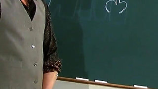 Sexy skinny Latina teen Jasmine ass fucked by a teacher in the classroom