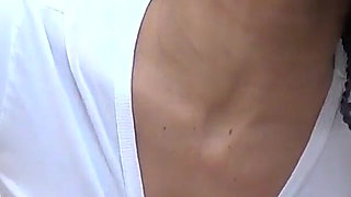 Wet T-shirt Time- Goddess Rosie Reed Wet Tee Tease with Small Tits-1080p HD