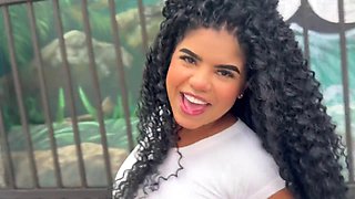 BWC Pounds Curvt Latina Into Cumshot