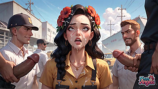 Milk Drenched Construction Sensation