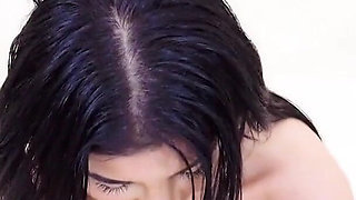 Ceci loses her ass virginity, her ass is very tight and it hurts