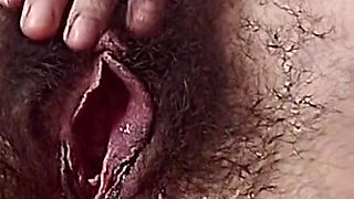 Extremely Hairy Dirty Wet Pussy Giving Juice, Dirty Asshole