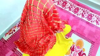 Whole Night Sex with Indian Friend's Beautiful Wife Porn Video