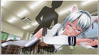 3D fantasy of forbidden passion between teacher and student