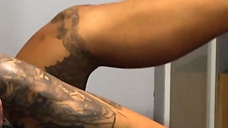 Sexy Mibby Disciplining a Guy with Her Rough Feet!