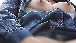 A Married Woman Gets Excited by Outdoor Masturbation