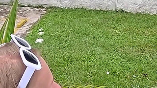 Perv Grandma Hires Young Gardener and Ends up Fucking Him Hard in the Ass