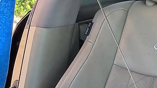 Peeing Twice and Squirting on the Way to the Beach in My Car