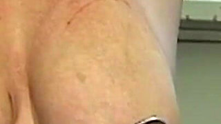 Redhead MILF Submits to Weighted Nipple Clamps