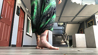 Feet and Smoking Fetish Spanish