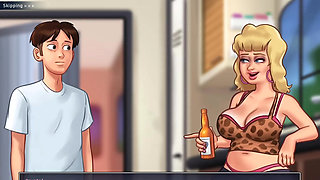 XXX doggystyle anal with GF's Stepmom in Summertime Saga part 1